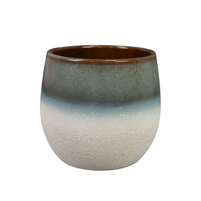 Osłonka ceramiczna Fem sky blue 15x13 cm Osłonka ceramiczna Fem sky blue 15x13 cm