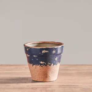 Osłonka ceramiczna Rusty Noir 19,5 x 17 cm