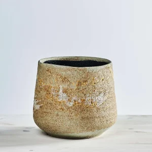 Osłonka jelmer mint kamienna beżowo zielona 20 x 17 cm